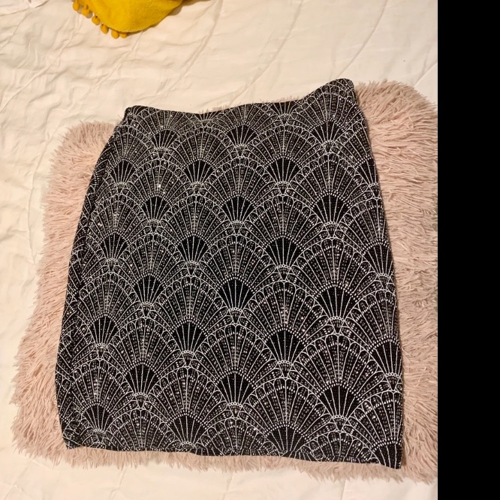 H&M sparkly skirt